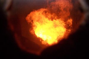 Left – Before- normal burning operating. Carbon Monoxide 135+ppm Stack Temp. 435 F.